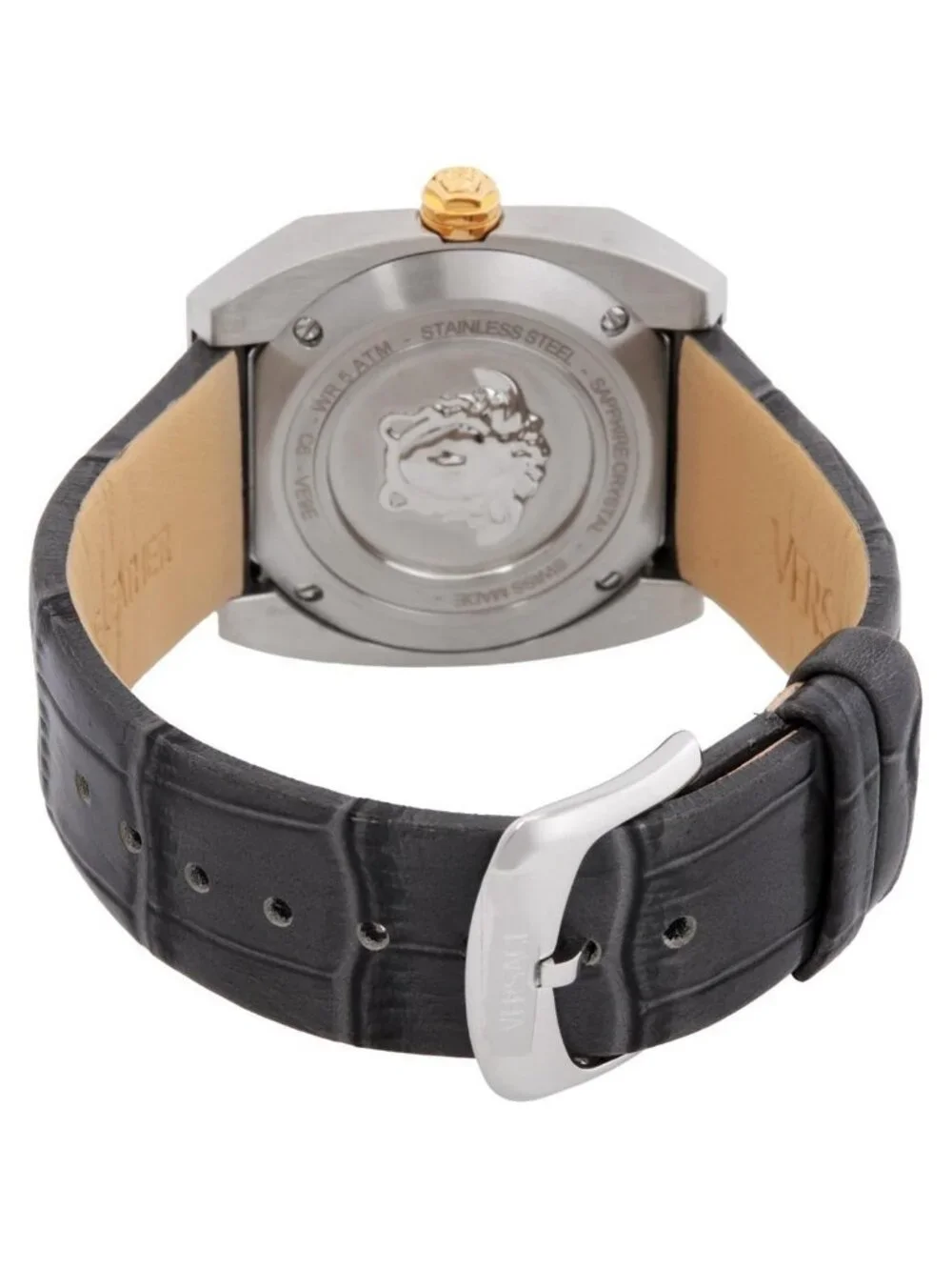 NWT Versace Antares Quartz Silver Dial Ladies Watch